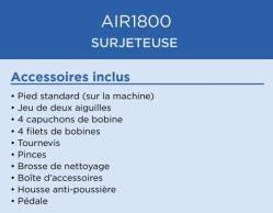 acessoire airflow 1800